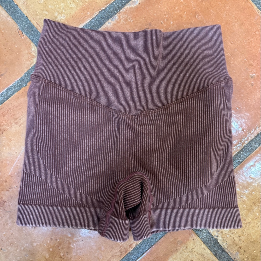 Women's Athletic Shorts in Brown